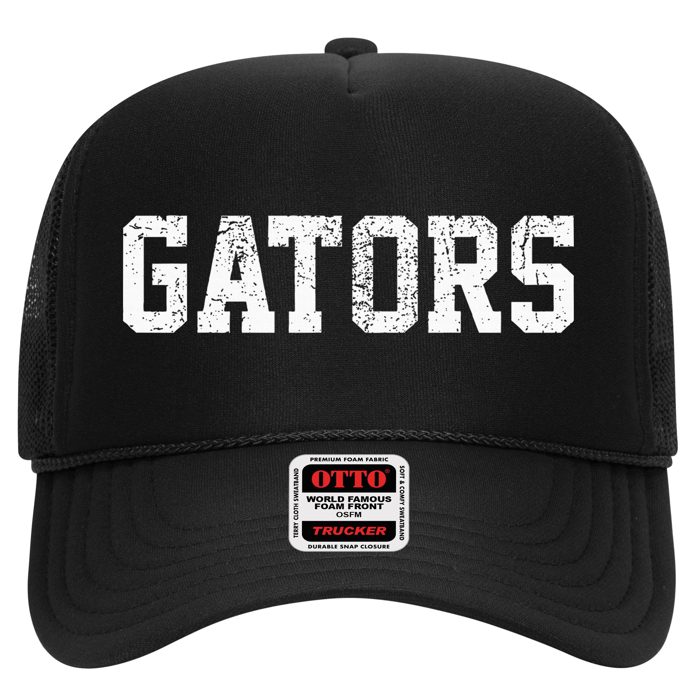 Gators School Sports Fan Team Spirit Mascot Heart Hat