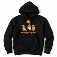 Gnomes Support Squad MS Awareness Orange Ribbon Hoodie