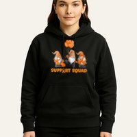 Gnomes Support Squad MS Awareness Orange Ribbon Hoodie