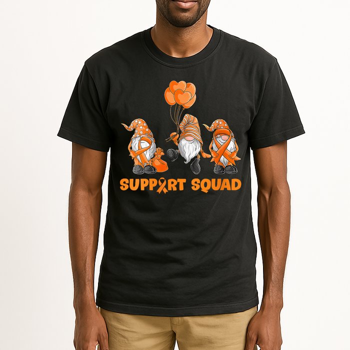 Gnomes Support Squad MS Awareness Orange Ribbon Tall T-Shirt