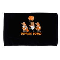 Gnomes Support Squad MS Awareness Orange Ribbon Microfiber Hand Towel