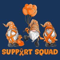 Gnomes Support Squad MS Awareness Orange Ribbon Infant Baby Jersey Bodysuit