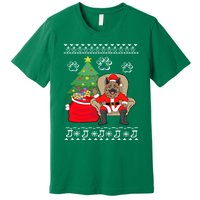 German Shepherd Santa Ugly Christmas Premium T-Shirt