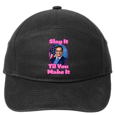 George Santos Slay Design 7-Panel Snapback Hat