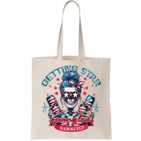 Getting Star Spangled Hammered Skeleton 4th Of July Bag
