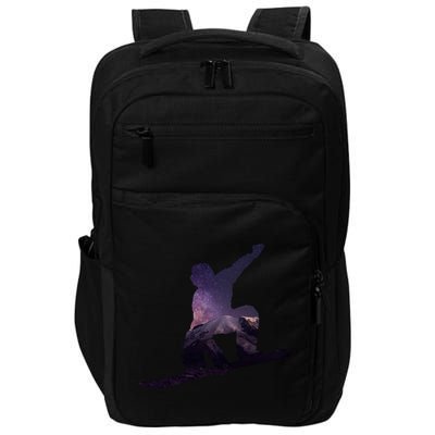 Galaxy Space Ski Boarding Impact Tech Backpack