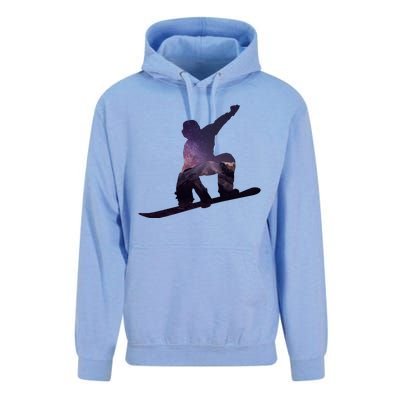 Galaxy Space Ski Boarding Unisex Surf Hoodie