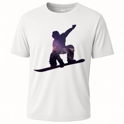 Galaxy Space Ski Boarding Performance Shirt