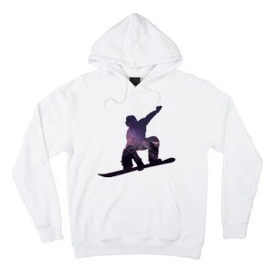 Galaxy Space Ski Boarding Hoodie