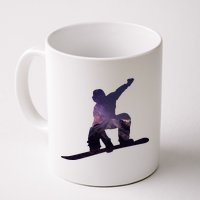 Galaxy Space Ski Boarding Mug