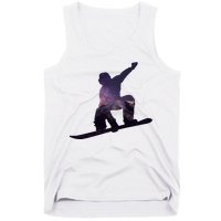 Galaxy Space Ski Boarding Tank Top