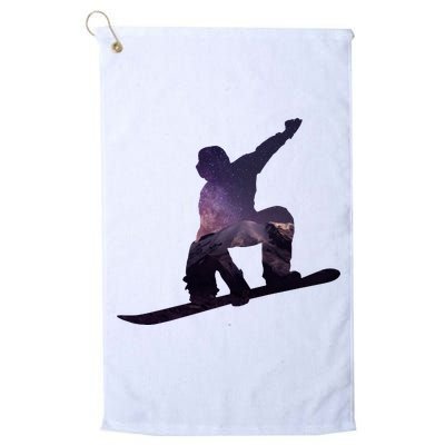 Galaxy Space Ski Boarding Golf Towel
