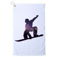 Galaxy Space Ski Boarding Golf Towel