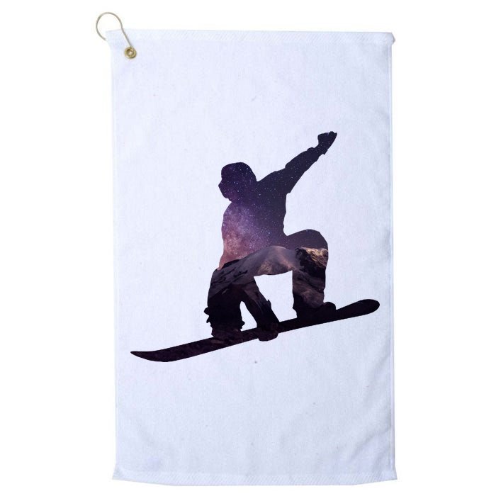 Galaxy Space Ski Boarding Golf Towel
