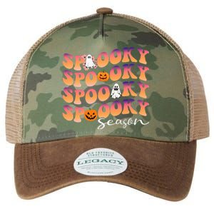 Groovy Spooky Season Cute Pumpkin Halloween Legacy Tie Dye Trucker Hat