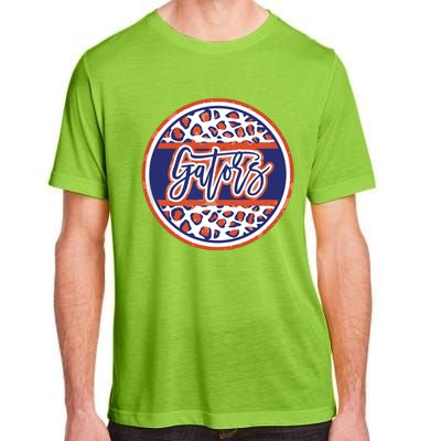 Gators School Sports Fan Team Spirit Mascot Heart Adult ChromaSoft Performance T-Shirt