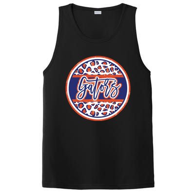 Gators School Sports Fan Team Spirit Mascot Heart PosiCharge Competitor Tank