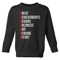 Garbage Strong Statement Toddler Sweatshirt