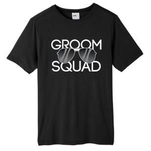 Groom Squad Sunglasses Wedding Bachelor Party Tall Fusion ChromaSoft Performance T-Shirt