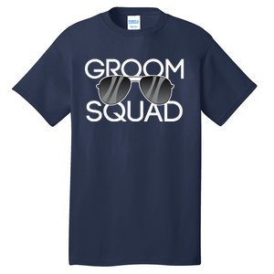 Groom Squad Sunglasses Wedding Bachelor Party Tall T-Shirt