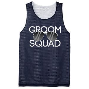 Groom Squad Sunglasses Wedding Bachelor Party Mesh Reversible Basketball Jersey Tank