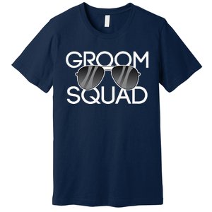 Groom Squad Sunglasses Wedding Bachelor Party Premium T-Shirt