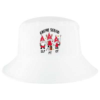 Gnome Squad SLP OT PT Christmas Team Occupational Therapist Cool Comfort Performance Bucket Hat