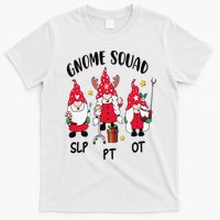 Gnome Squad SLP OT PT Christmas Team Occupational Therapist T-Shirt