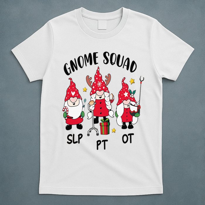 Gnome Squad SLP OT PT Christmas Team Occupational Therapist T-Shirt