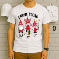 Gnome Squad SLP OT PT Christmas Team Occupational Therapist T-Shirt