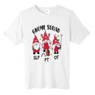 Gnome Squad SLP OT PT Christmas Team Occupational Therapist Tall Fusion ChromaSoft Performance T-Shirt