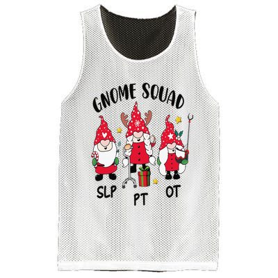 Gnome Squad SLP OT PT Christmas Team Occupational Therapist Mesh Reversible Basketball Jersey Tank