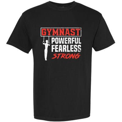 Gymnastics Sports Strong Funny Gymnast Garment-Dyed Heavyweight T-Shirt