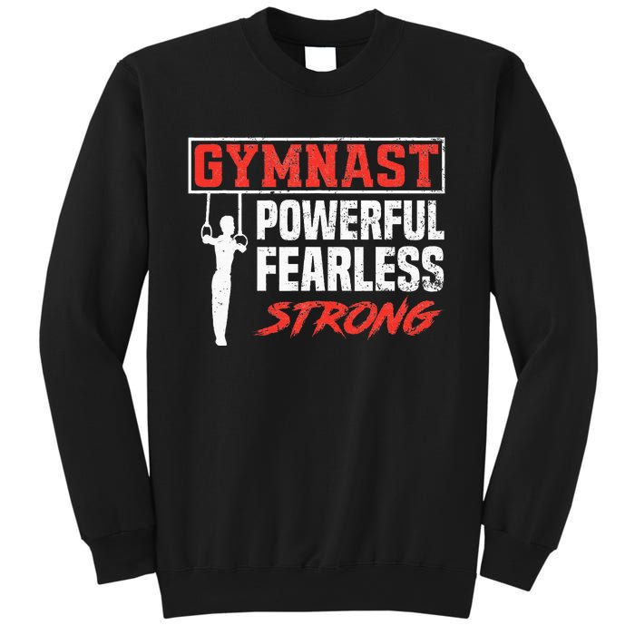 Gymnastics Sports Strong Funny Gymnast Sweatshirt