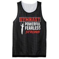 Gymnastics Sports Strong Funny Gymnast Mesh Reversible Basketball Jersey Tank