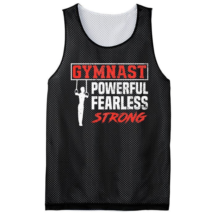 Gymnastics Sports Strong Funny Gymnast Mesh Reversible Basketball Jersey Tank