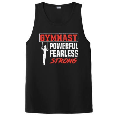 Gymnastics Sports Strong Funny Gymnast PosiCharge Competitor Tank