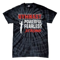 Gymnastics Sports Strong Funny Gymnast Tie-Dye T-Shirt