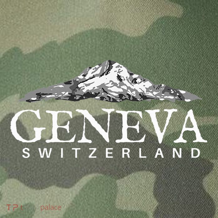 Geneva Switzerland  Swiss Alps Mountain Legacy Tie Dye Trucker Hat