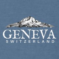 Geneva Switzerland  Swiss Alps Mountain Garment-Dyed Sweatshirt