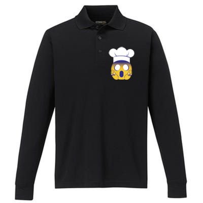 Golden State Scream Performance Long Sleeve Polo