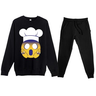 Golden State Scream Premium Crewneck Sweatsuit Set