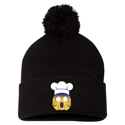 Golden State Scream Pom Pom 12in Knit Beanie
