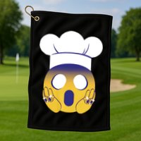 Golden State Scream Golf Towel