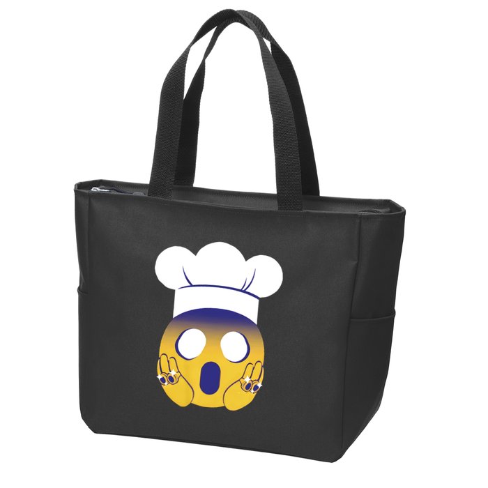 Golden State Scream Zip Tote Bag