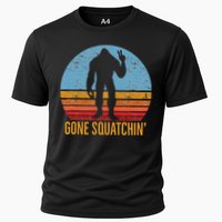  Gone Squatchin Sasquatch Peace Cooling Performance Crew T-Shirt