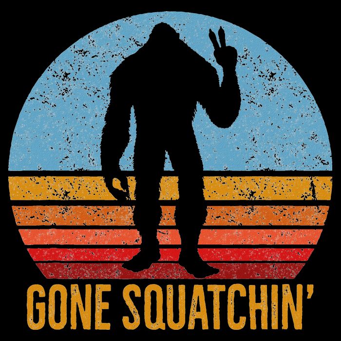  Gone Squatchin Sasquatch Peace Legacy Cool Fit Booney Bucket Hat