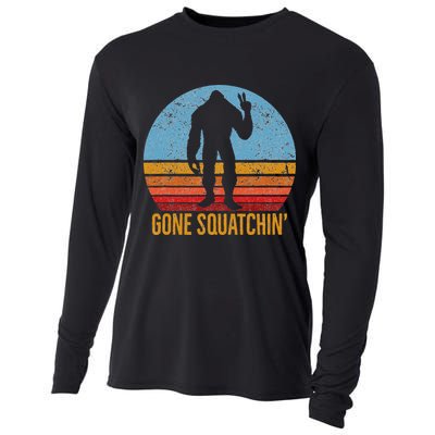  Gone Squatchin Sasquatch Peace Cooling Performance Long Sleeve Crew