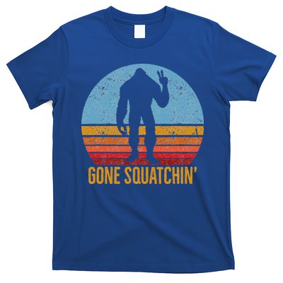  Gone Squatchin Sasquatch Peace T-Shirt