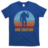  Gone Squatchin Sasquatch Peace T-Shirt